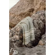   Prosop de plaja, 2401E16680, Vinga, 180x80x3 cm, Bumbac, Poliester, Verde