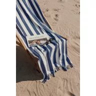   Prosop de plaja, 2502E14175, Vinga, 180 x 80 cm, Bumbac, Poliester, Albastru