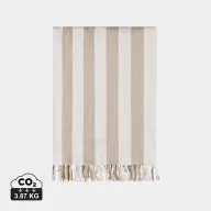   Prosop de plaja, 2502E14174, Vinga, 180 x 80 cm, Bumbac, Poliester, Bej