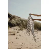   Prosop de plaja, 2502E14174, Vinga, 180 x 80 cm, Bumbac, Poliester, Bej
