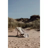  Prosop de plaja, 2502E14174, Vinga, 180 x 80 cm, Bumbac, Poliester, Bej