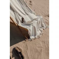   Prosop de plaja, 2502E14174, Vinga, 180 x 80 cm, Bumbac, Poliester, Bej