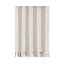 Prosop de plaja, Vinga, 2601E14770, 180x180 cm, Bumbac, Poliester, Bej