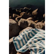   Prosop de plaja, Vinga, 2601E14763, 160x80 cm, Bumbac, Albastru deschis