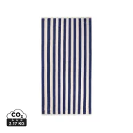   Prosop de plaja, Vinga, 2601E14764, 160x80 cm, Bumbac, Albastru Navy