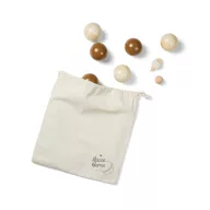 Joc Bocce, 2401E16516, Vinga, 35x25x6.5 cm, Lemn, Maro
