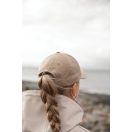 Sapca casual cu 6 panouri, 2410E24291, Vinga, 14 x ø 18 cm, rPET, Bej greige