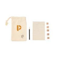   Joc distractiv de vara, 2509E17406, Vinga, 19.5x12.5x0.5 cm, Lemn, Hartie, Maro