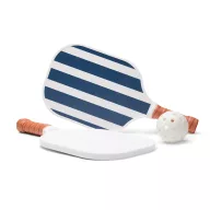   Set pickleball, Vinga, 2601E14767, 40x20x1.2 cm, Lemn, Poliuretan, Albastru Navy