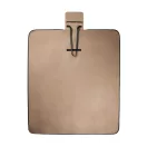 Patura de picnic, 2509E17355, Vinga, 150x130 cm, Poliester, Poliuretan, Bej greige
