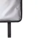 Pernita pentru exterior, 2509E17361, Vinga, 40x30x1.5 cm, Poliester, Negru