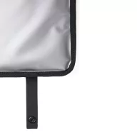   Pernita pentru exterior, 2509E17361, Vinga, 40x30x1.5 cm, Poliester, Negru