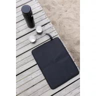  Pernita pentru exterior, 2509E17361, Vinga, 40x30x1.5 cm, Poliester, Negru