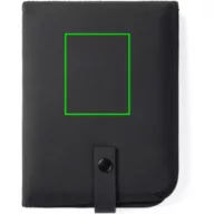   Pernita pentru exterior, 2509E17361, Vinga, 40x30x1.5 cm, Poliester, Negru