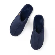   Papuci de casa, 2401E16709, Vinga, 30x10.5x10.5 cm, Poliester, Albastru navy