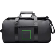   Geanta sport, 2509E17373, Vinga, 30x30x50 cm, Poliester, Poliuretan, Negru