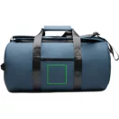 Geanta sport, 2509E17376, Vinga, 30x30x50 cm, Poliester, Poliuretan, Albastru navy