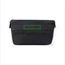 Geanta de cosmetice expandabila, Vinga, 2610E19130, Compartimentata, 33x13.3x23.5 cm, rPET, Poliester, Negru