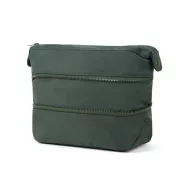   Geanta de cosmetice expandabila, Vinga, 2610E19131, Compartimentata, 33x13.3x23.5 cm, rPET, Poliester, Verde