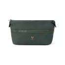Geanta de cosmetice expandabila, Vinga, 2610E19131, Compartimentata, 33x13.3x23.5 cm, rPET, Poliester, Verde