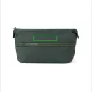Geanta de cosmetice expandabila, Vinga, 2610E19131, Compartimentata, 33x13.3x23.5 cm, rPET, Poliester, Verde