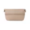 Geanta de cosmetice expandabila, Vinga, 2610E19132, Compartimentata, 33x13.3x23.5 cm, rPET, Poliester, Bej Greige