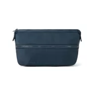   Geanta de cosmetice expandabila, Vinga, 2610E19133, Compartimentata, 33x13.3x23.5 cm, rPET, Poliester, Albastru Navy