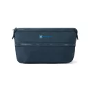 Geanta de cosmetice expandabila, Vinga, 2610E19133, Compartimentata, 33x13.3x23.5 cm, rPET, Poliester, Albastru Navy