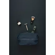   Geanta de cosmetice expandabila, Vinga, 2610E19133, Compartimentata, 33x13.3x23.5 cm, rPET, Poliester, Albastru Navy