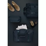   Geanta de cosmetice expandabila, Vinga, 2610E19133, Compartimentata, 33x13.3x23.5 cm, rPET, Poliester, Albastru Navy