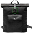 Rucsac sport casual, 2509E17384, Vinga, 43.5x12.5x51 cm, Poliester, Poliuretan, Negru