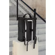   Rucsac sport casual, Vinga, 2610E19215, 33x12x58 cm, rPET, Poliester, Negru