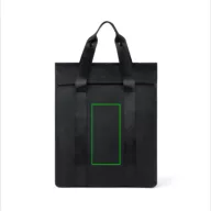   Rucsac sport casual, Vinga, 2610E19215, 33x12x58 cm, rPET, Poliester, Negru