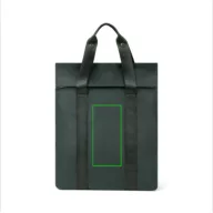   Rucsac sport casual, Vinga, 2610E19216, 33x12x58 cm, rPET, Poliester, Verde