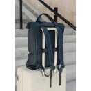 Rucsac sport casual, Vinga, 2610E19218, 33x12x58 cm, rPET, Poliester, Albastru Navy