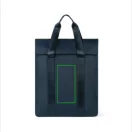 Rucsac sport casual, Vinga, 2610E19218, 33x12x58 cm, rPET, Poliester, Albastru Navy