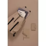  Rucsac laptop, Vinga, 2610E17541, 16 inch, 39x14.5x42 cm, Poliuretan, Poliester, Bej Greige