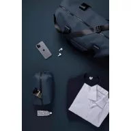   Geanta de voiaj, 2502E14433, Vinga, 45 x 20 x 36 cm, Poliuretan, Albastru navy
