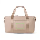Geanta de voiaj, Vinga, 2610E17591, 63x23x34.5 cm, rPET, Poliester, Bej Greige
