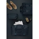 Geanta de voiaj, Vinga, 2610E17592, 63x23x34.5 cm, rPET, Poliester, Albastru Navy