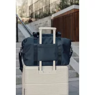   Geanta de voiaj, Vinga, 2610E17592, 63x23x34.5 cm, rPET, Poliester, Albastru Navy