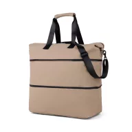   Geanta de voiaj, Vinga, 2610E17595, 50x23x53 cm, Poliuretan, Poliester, Bej Greige