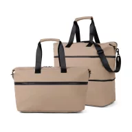   Geanta de voiaj, Vinga, 2610E17595, 50x23x53 cm, Poliuretan, Poliester, Bej Greige