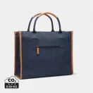 Sacosa pentru cumparaturi, 2401E16536, Vinga, 42x17x33.5 cm, Bumbac, Poliester, Albastru navy