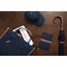 Sacosa pentru cumparaturi, 2401E16536, Vinga, 42x17x33.5 cm, Bumbac, Poliester, Albastru navy