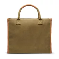   Sacosa pentru cumparaturi, 2401E16534, Vinga, 42x17x33.5 cm, Bumbac, Poliester, Verde