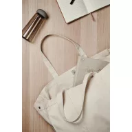   Sacosa pentru cumparaturi, 2401E16585, Vinga, 49.5x18x37 cm, Panza, Crem