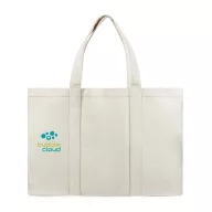   Sacosa pentru cumparaturi, 2401E16585, Vinga, 49.5x18x37 cm, Panza, Crem