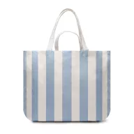   Geanta de plaja, Vinga, 2601E14759, 60x19x40 cm, Bumbac, Poliester, Albastru deschis