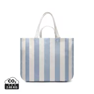   Geanta de plaja, Vinga, 2601E14759, 60x19x40 cm, Bumbac, Poliester, Albastru deschis